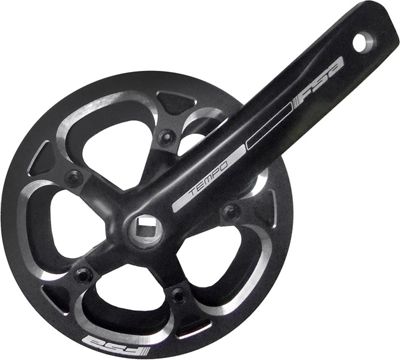 FSA Tempo Chainset 1x - Black - 44t, Black