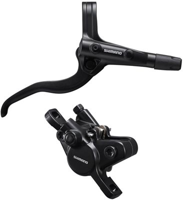 Shimano MT400 Mountain Bike Disc Brake - Black - 1350mm RH}, Black