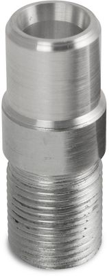 Kinetic Threaded Shallow Cone Cup (T-2110) - Silver, Silver