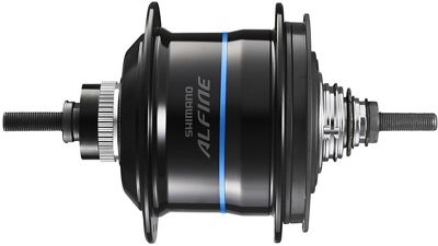 Shimano S705 11 Speed Internal Geared Hub - Black - 32h 135mm}, Black