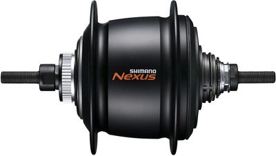 Shimano Nexus X6001 8 Speed Rear Hub - Black - 32h 135mm}, Black