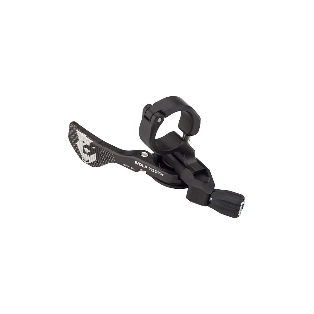 Wolf Tooth Light Action MTB Dropper Seatpost Lever - Black - Shimano IS-II}, Black