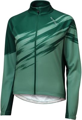 Altura Women's Airstream Long Sleeve Jersey AW21 - Dark Green-Green - UK 14, Dark Green-Green