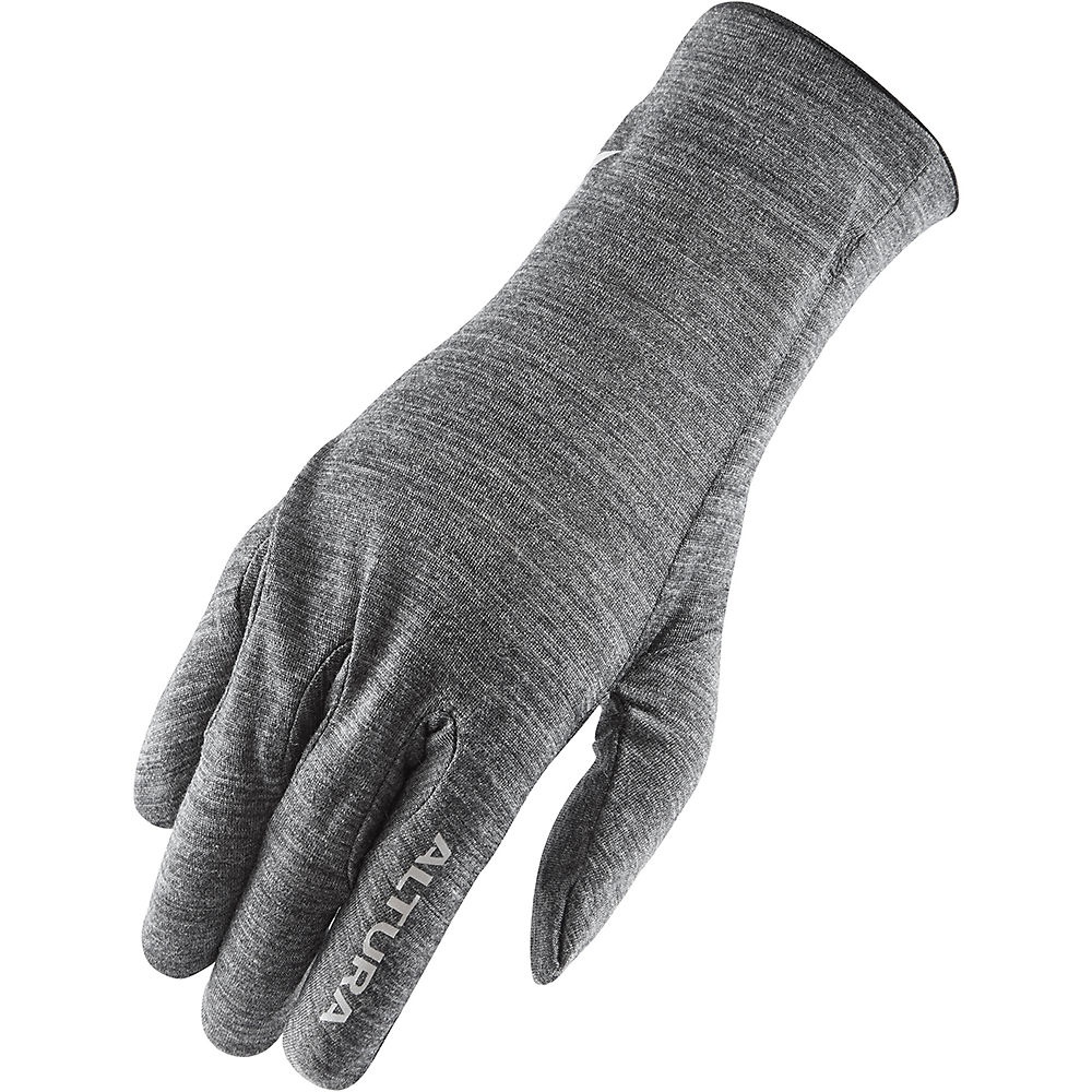 Image of Altura Merino Liner Glove AW21 - Grey - XS, Grey