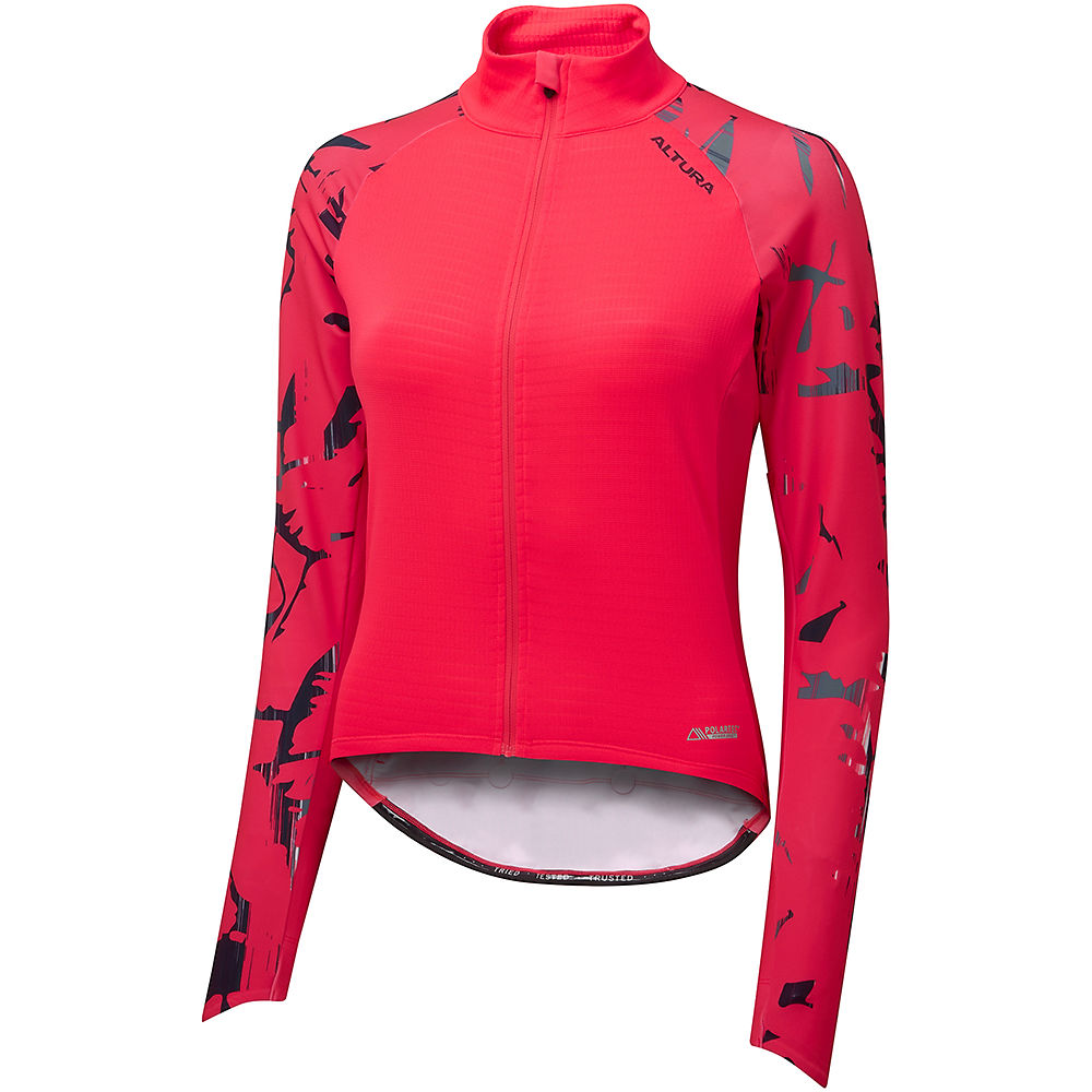 Altura Women's Icon LS Windproof Jersey AW21 - Rosa, Rosa