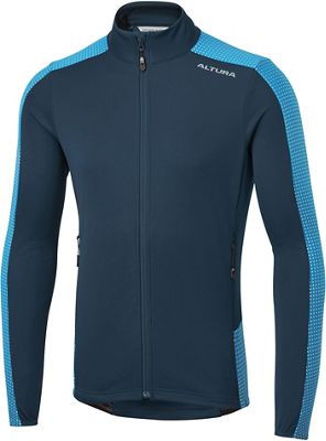 Altura Nightvision Men's Long Sleeve Jersey AW21 - Blu/Blu Scuro, Blu/Blu Scuro