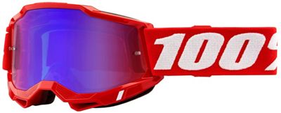 Maschera MTB 100% Accuri 2 - rosso}, rosso}