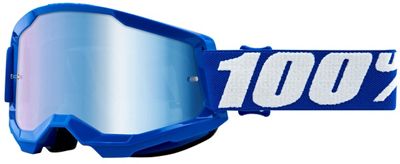 Maschera MTB 100% Strata 2 - blu}, blu}