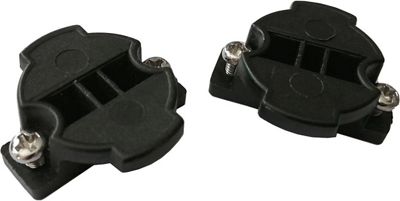 LifeLine Plastic Light Mount (2 Pack) - Black, Black