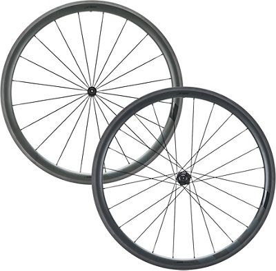 Prime Primavera 38 Carbon Rim Brake Wheelset 2022 - Black - 700c}, Black