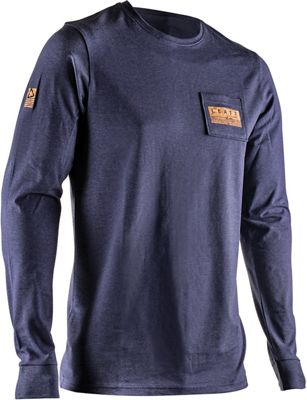 Maglia maniche lunghe Leatt Upcycle 2022 - Blu, Blu