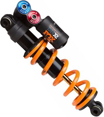 Fox Suspension DHX2 Factory SLS V10.7 Coil Rear Shock 2020 - Black - Orange - 250mm x 75mm, Black - Orange