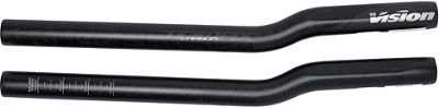 Vision R-Bend Carbon Aerobar Extensions - Black - 350mm, Black