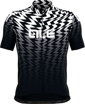 Maglia da ciclismo maniche corte Alé Prime Warp AW21 - nero- grigio, nero- grigio