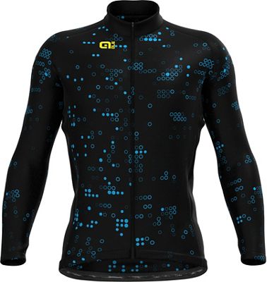 Maglia da ciclismo maniche lunghe Alé Prime Digi AW21 - Nero/Blu - XL, Nero/Blu