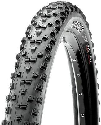 Maxxis Forekaster Plus MTB Tyre (3C-DC-EXO-TLR) - Black - Folding, Black