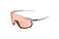 100% Racetrap Soft Tact Grey Hiper Sunglasses
