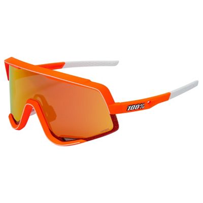 100% Glendale Soft Tact Hiper Sunglasses - Orange, Orange