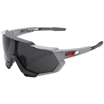 100% Speedtrap Soft Tact Grey Sunglasses - Gris, Gris