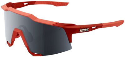 100% Speedcraft Soft Tact Coral Sunglasses - Rouge, Rouge
