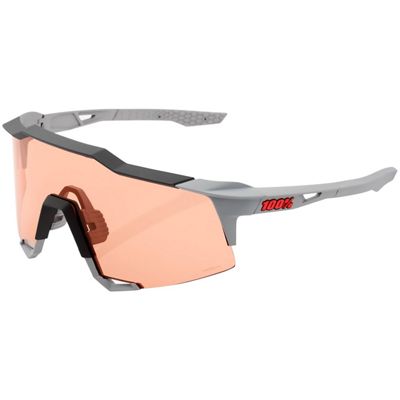 100% Speedcraft Soft Tact Grey Sunglasses, Grey