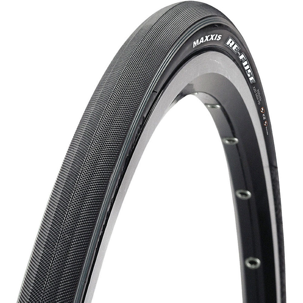 Maxxis Refuse Wire Road Tyre - Black - Wire Bead, Black