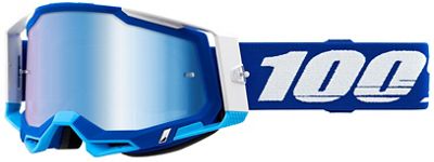 100% Racecraft 2 MTB Goggles - blu, blu