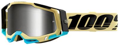 100% Racecraft 2 MTB Goggles - Silver Blue, Silver Blue