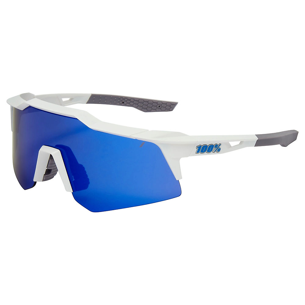 100% Speedcraft XS Matte White Sunglasses, Matte White