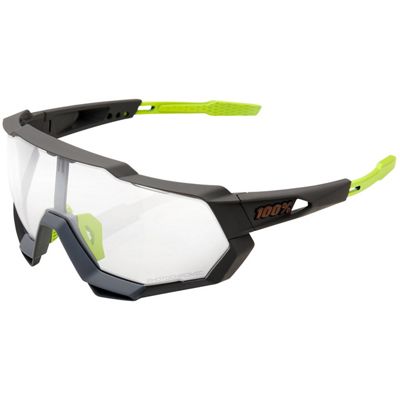 100% Speedtrap Soft Photochromatic Sunglasses - Transparent, Transparent