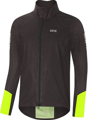 Gore Wear C5 Gore-Tex SHAKEDRY 1985 Viz Jacket SS21 - Black-Neon Yellow - XXL}, Black-Neon Yellow