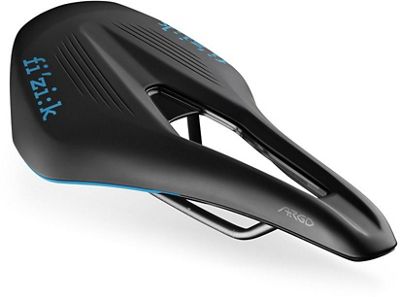 Fizik Argo Vento R3 Mountain Bike Saddle - Black and Blue - 140mm}, Black and Blue