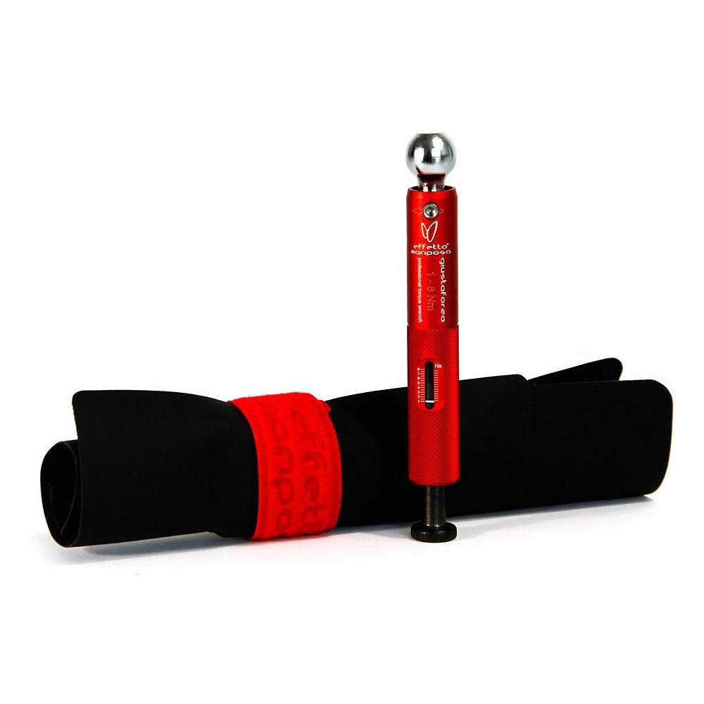 Effetto Mariposa Giustaforza 1-8Nm Deluxe Torque Wrench - Rouge-Noir - 1Nm - 8Nm, Rouge-Noir