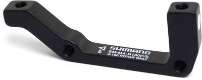 Shimano ISO Brake Adaptor - Black - 180mm, Black
