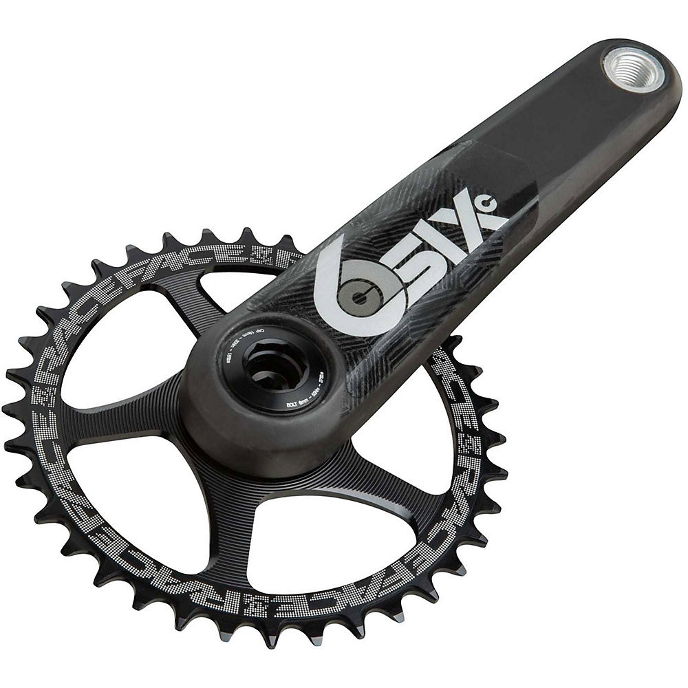 Race Face SIXC Chainset - Noir - 36t, Noir
