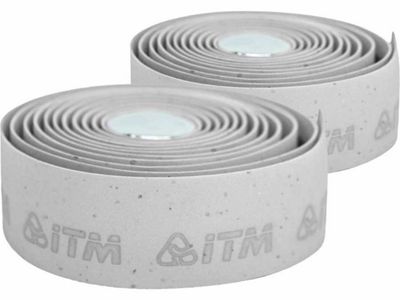 ITM Cork Bar Tape - White, White