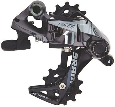 SRAM Force CX1 11 Speed Rear Derailleur - Black - Long Cage, Black