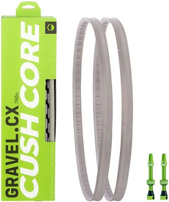 CushCore Gravel-CX Tubeless Tyre Insert Set - Grey - 700c, Grey