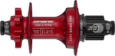 Mozzo posteriore Spank HEX J-TYPE Boost - rosso - 32H 148mm, rosso