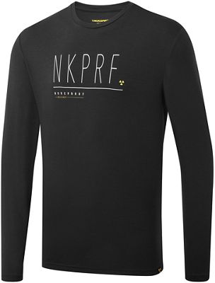 Nukeproof Outland DriRelease Long Sleeve Tech Tee - Black - S}, Black