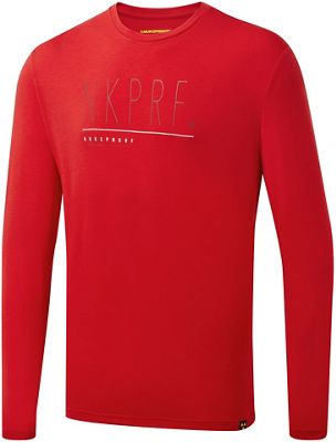 Nukeproof Outland DriRelease Long Sleeve Tech Tee - Red - S}, Red