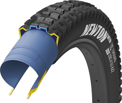 Goodyear Newton MTR Enduro Tubeless Rear Tyre - Black - 27.5", Black