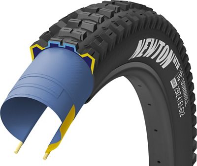 Goodyear Newton MTR Downhill Tubeless Tyre - Black - 29", Black