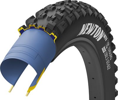 Goodyear Newton MTF Enduro Tubeless Front Tyre - Black - 27.5", Black