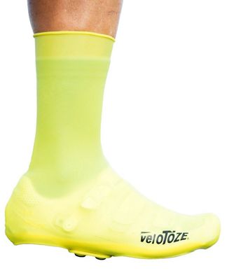 VeloToze Silicone Overshoes AW21 - Viz-Yellow - S}, Viz-Yellow