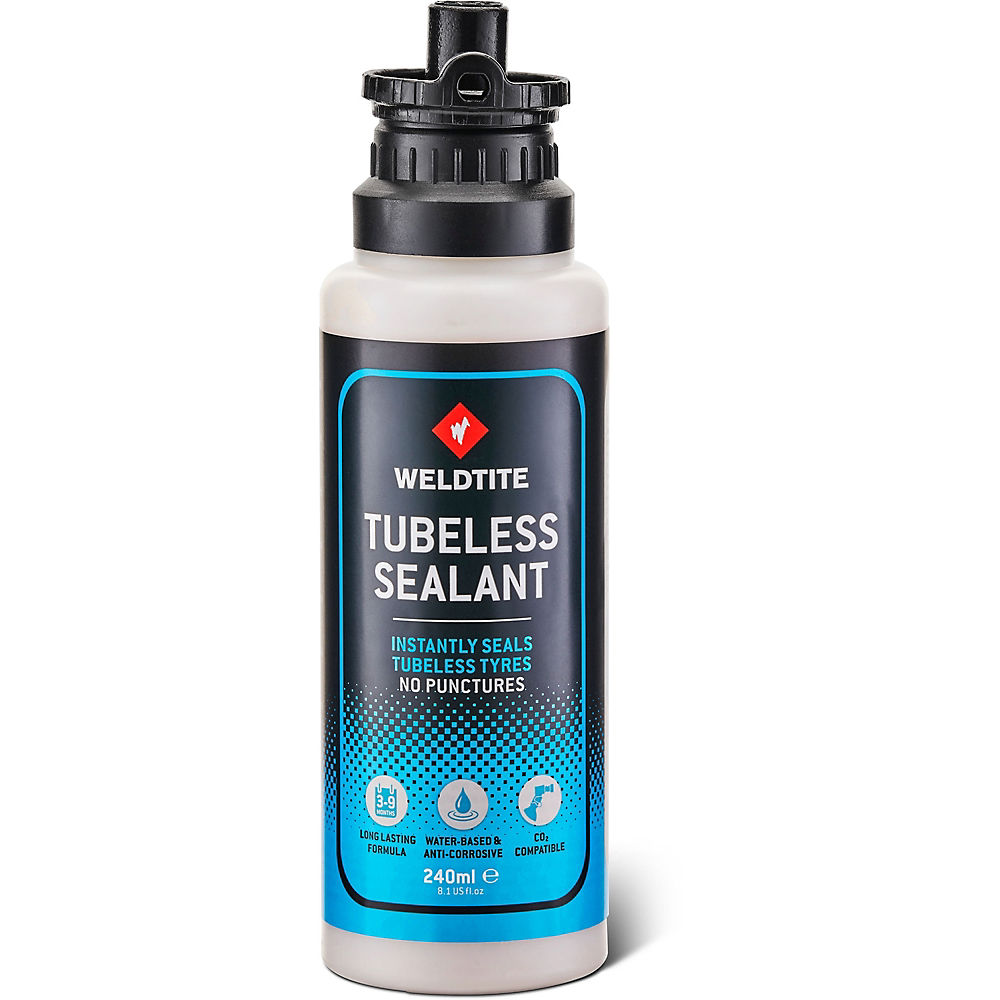 Weldtite Tubeless Tyre Sealant - 240ml - Blanc, Blanc