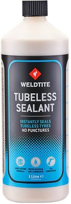 Weldtite Tubeless Tyre Sealant - 1 Litre - White - 1 Litre}, White