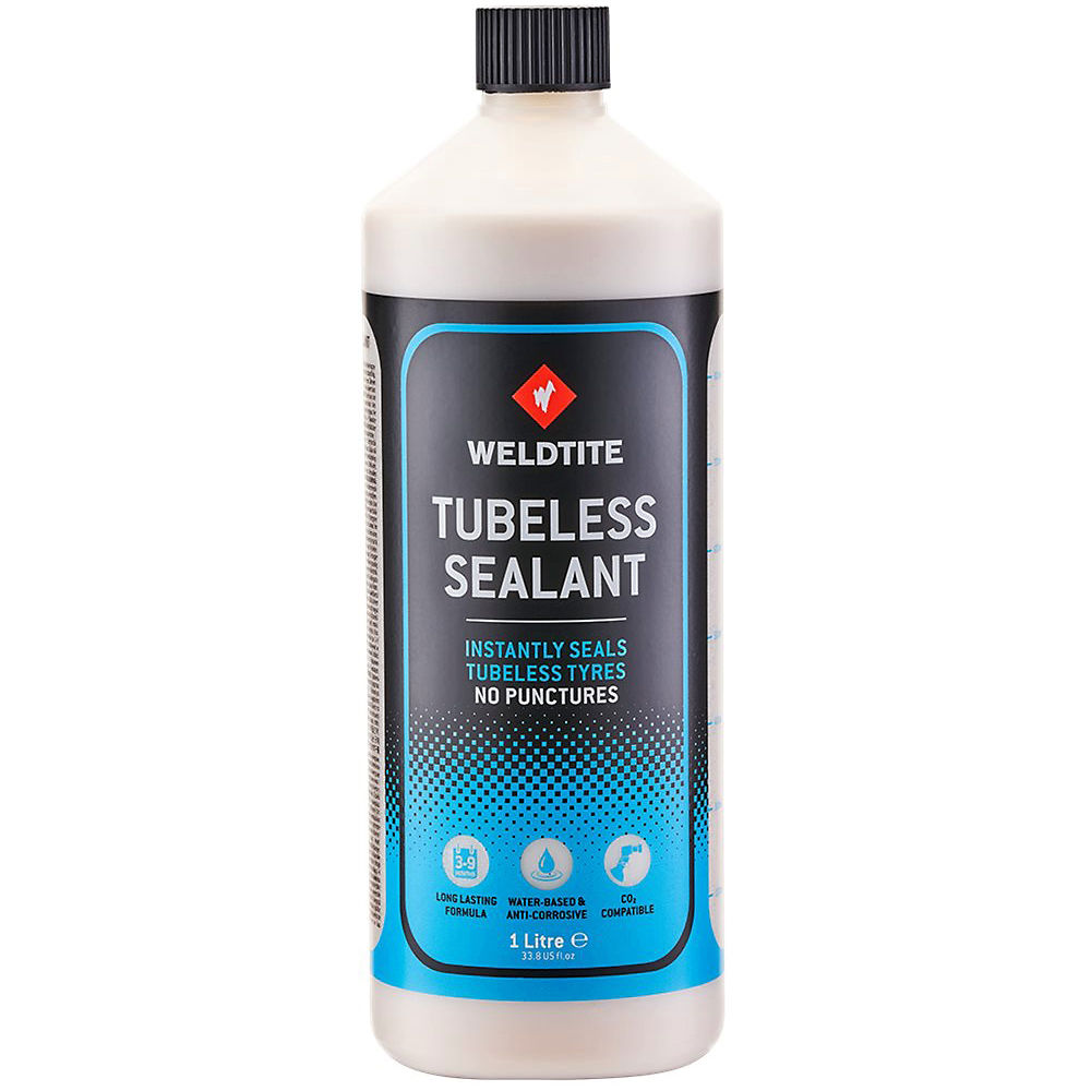 Weldtite Tubeless Tyre Sealant - 1 Litre - Blanc, Blanc