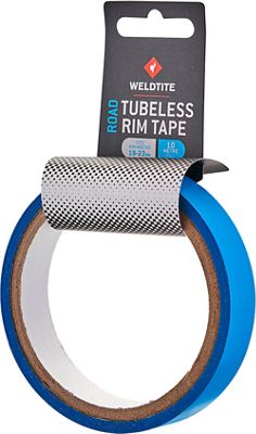 Weldtite Tubeless Road Rim Tape - 10m - Blue - 19mm}, Blue