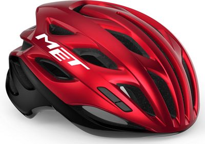 MET Estro Mips Helmet 2022 - Red Black Metallic - M}, Red Black Metallic
